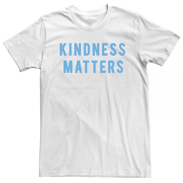 Big & Tall Kindness Matters Text Tee, Mens Product Image