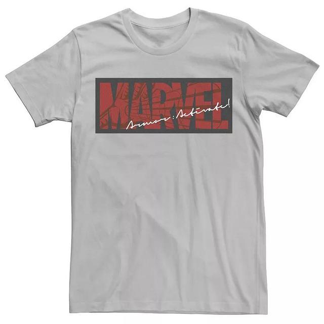 Mens Marvel Shattered Brick Logo Tee Product Image