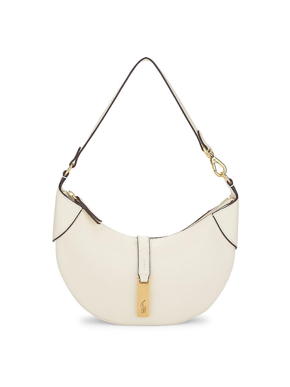 Womens Mini Polo ID Leather Shoulder Bag Product Image