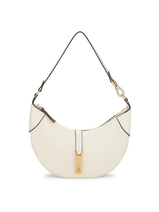 Womens Mini Polo ID Leather Shoulder Bag Product Image