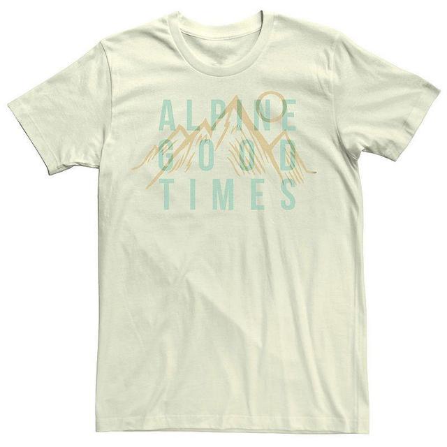 Mens Alpine Good Times Mountains Graphic Tee Product Image