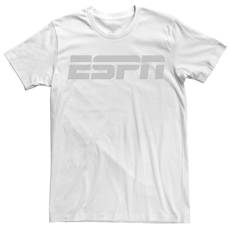 Big & Tall ESPN Black Logo Tee, Mens Product Image