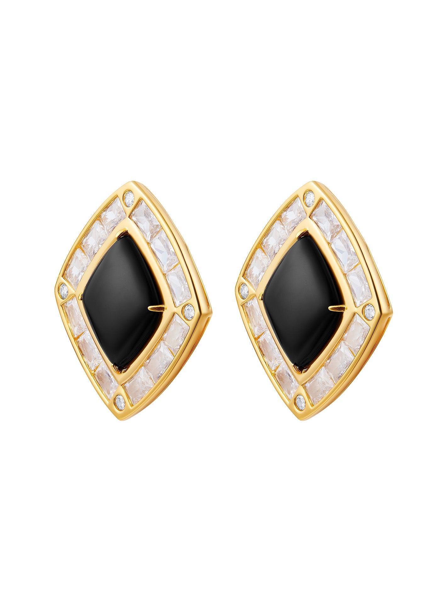 Bianca Earrings (Black) Product Image