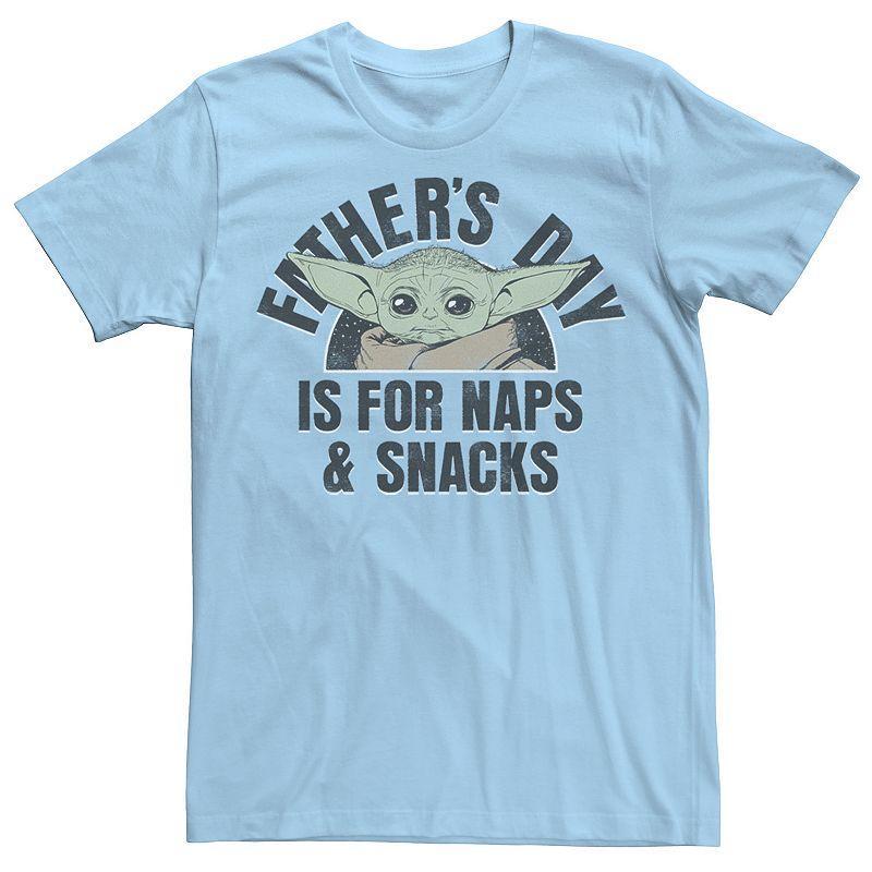 Mens Star Wars Naps and Snacks Fathers Day Tee Product Image