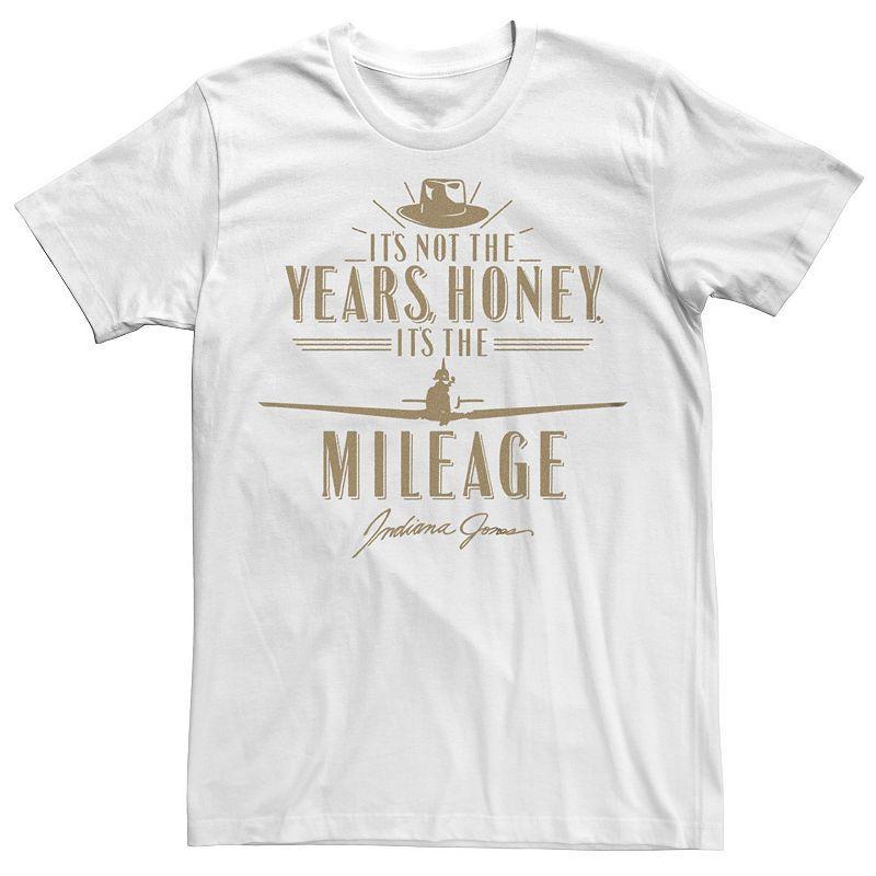 Big & Tall Indiana Jones and the Raiders of the Lost Ark Its the Mileage Quote Graphic Tee, Mens Product Image