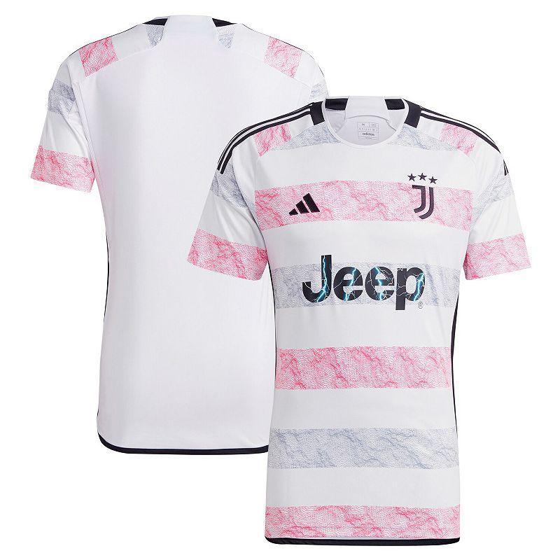 Mens adidas White Juventus 2023/24 Away Replica Jersey - White Product Image