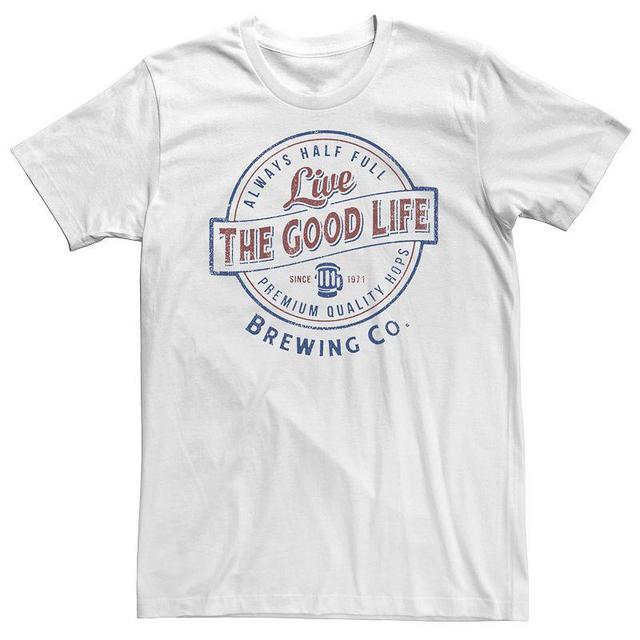 Big & Tall Good Life Beer Logo Tee, Mens Product Image