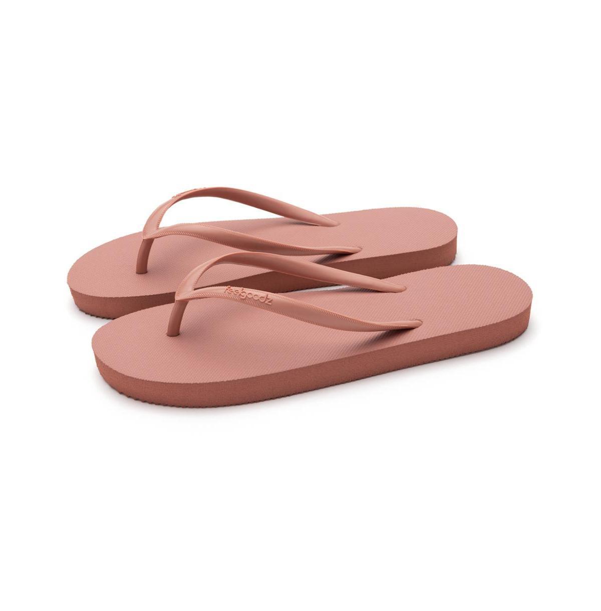 Feelgoodz Womens Slimz Core Natural Rubber Flip-Flop Thong Sandals Product Image