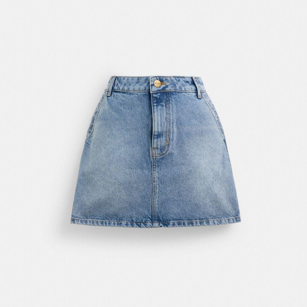 Denim Skirt Product Image