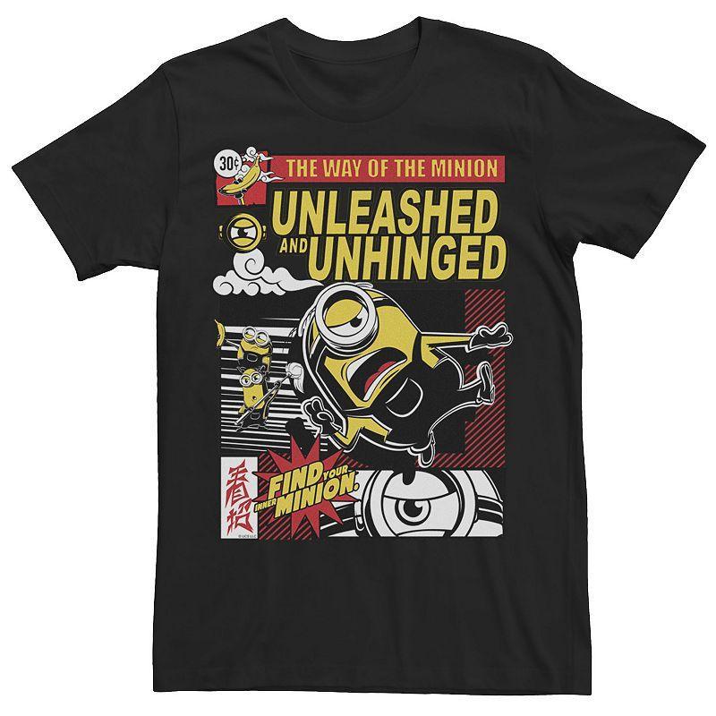 Mens Minions 2 Unleashed And Unhinged Comic Cover Tee Product Image