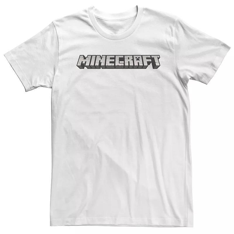 Big & Tall Minecraft Simple Logo Tee, Mens Product Image