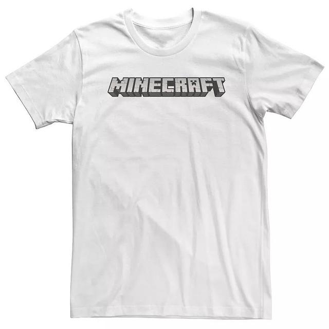 Big & Tall Minecraft Simple Logo Tee, Mens Product Image