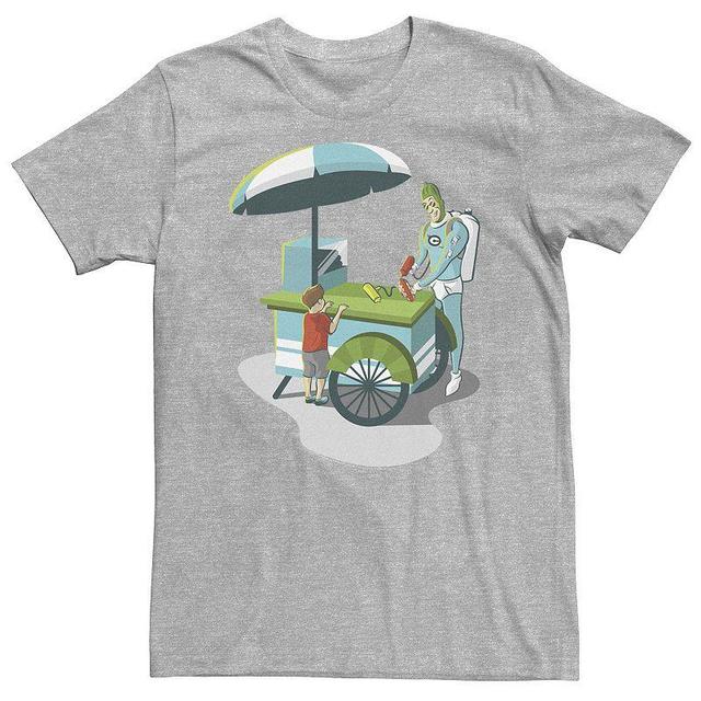 Big & Tall DC Fandome Batman Condiment Kings Cart Tee, Mens Athletic Grey Product Image