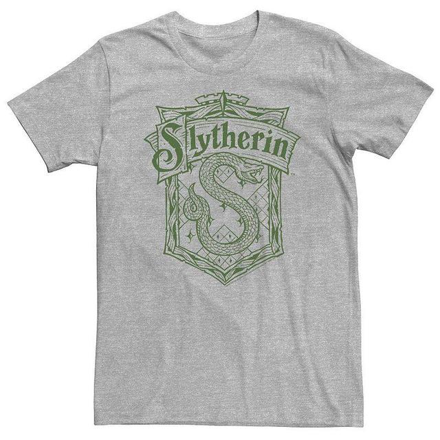 Big & Tall Harry Potter Slytherin Detailed Crest Tee, Mens Med Grey Product Image