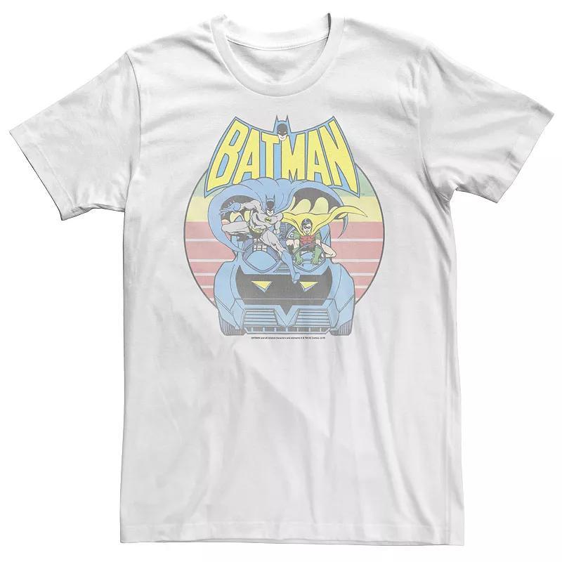 Big & Tall DC Comics Batman Retro Batmobile Tee, Mens Product Image