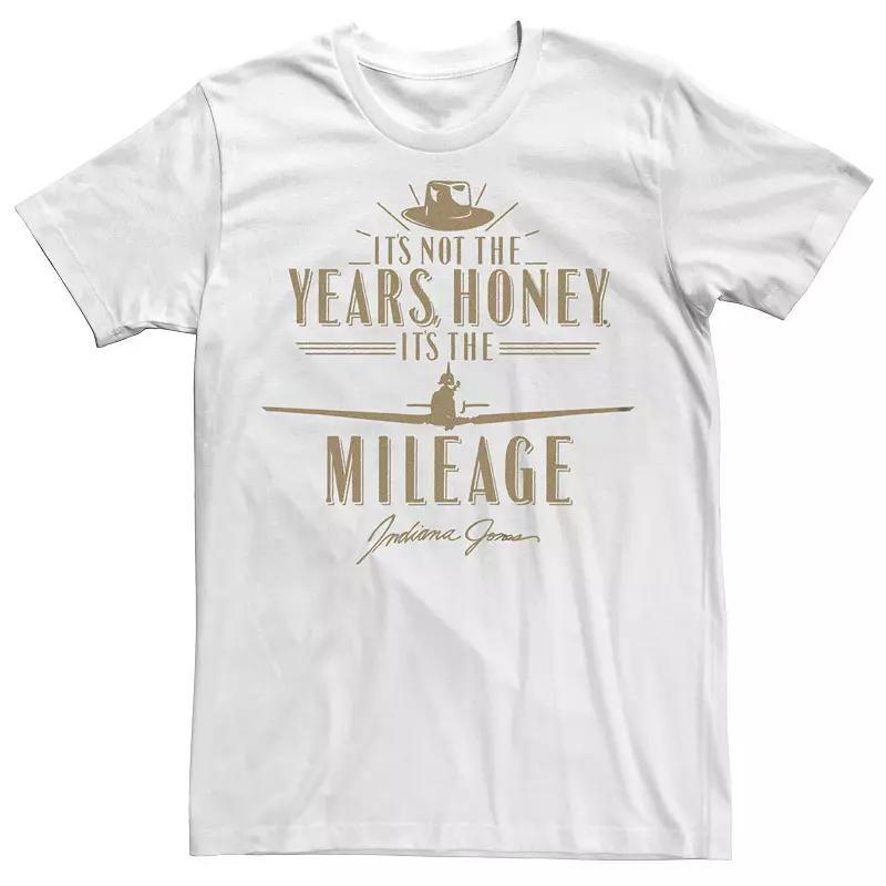 Big & Tall Indiana Jones and the Raiders of the Lost Ark Its the Mileage Quote Graphic Tee, Mens Product Image