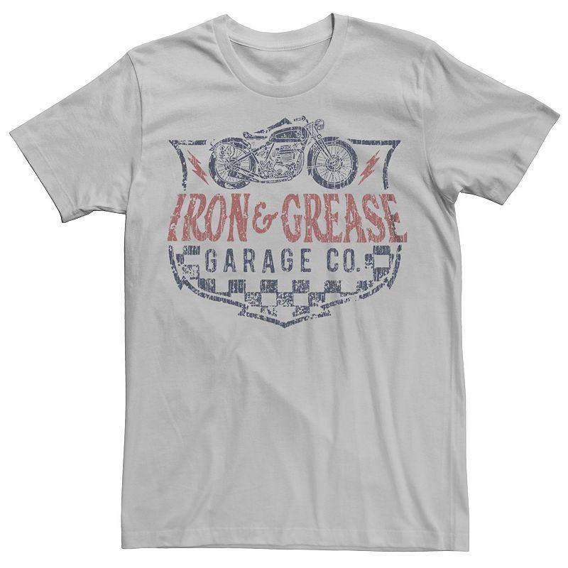 Mens Iron & Grease Garage Co. Graphic Tee Product Image