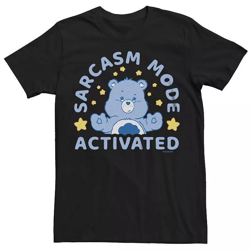 Mens Care Bears Sarcasm Mode Activated Graphic Tee Product Image