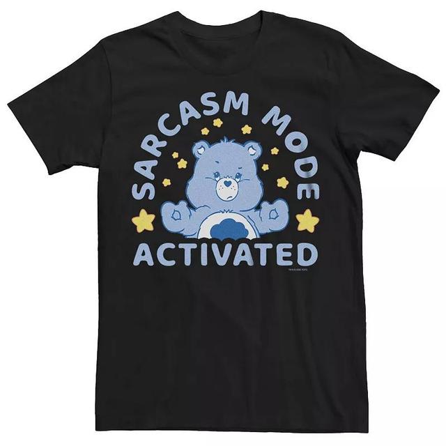 Mens Care Bears Sarcasm Mode Activated Graphic Tee Product Image