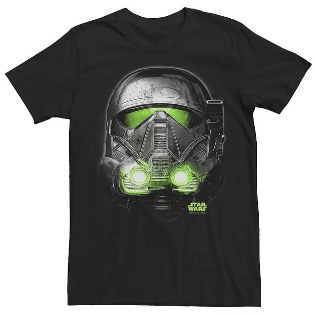 Mens Star Wars Rogue One Death Trooper Helmet Tee Product Image