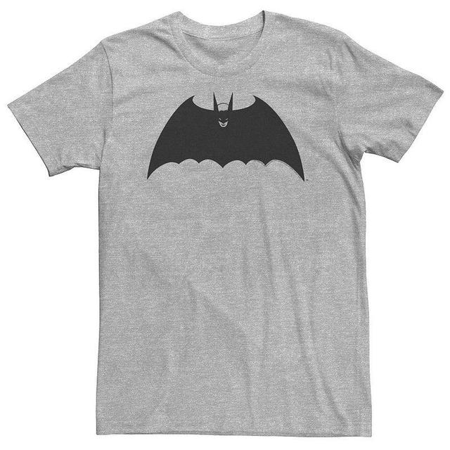 Big & Tall DC Comics Batman Front Portrait Logo Tee, Mens Athletic Grey Product Image