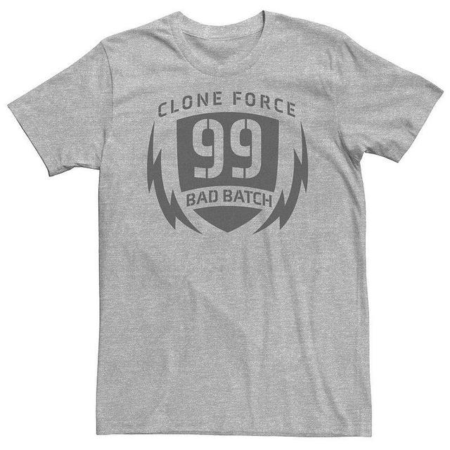 Big & Tall Star Wars: The Bad Batch Clone Force 99 Lightning Logo Tee, Mens Product Image