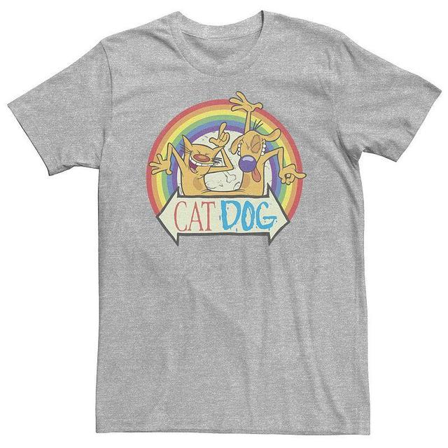 Big & Tall CatDog Pride Rainbow Portrait Tee, Mens Product Image