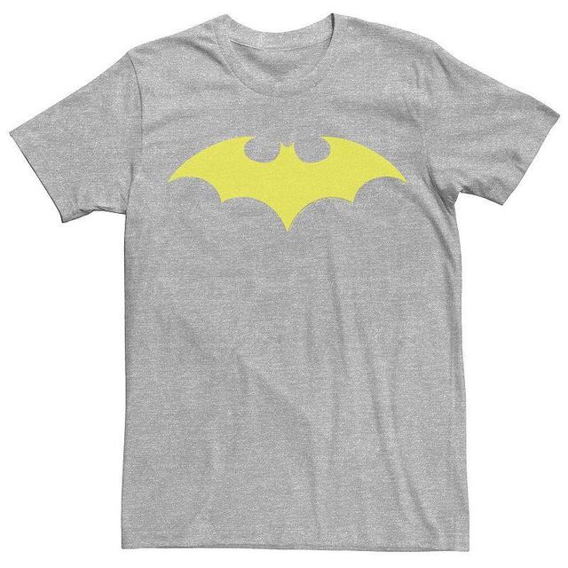 Mens DC Comics Batman Modern Chest Logo Tee Athletic Grey Product Image