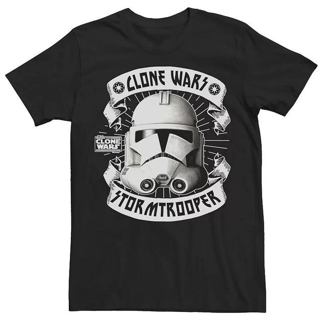 Mens Star Wars: Clone Wars Storm Trooper Portrait Tee Product Image