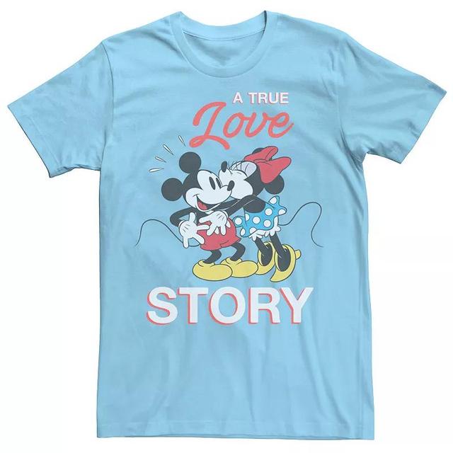 Disneys Mickey & Minnie Mouse Mens Valentine Love Tee Product Image