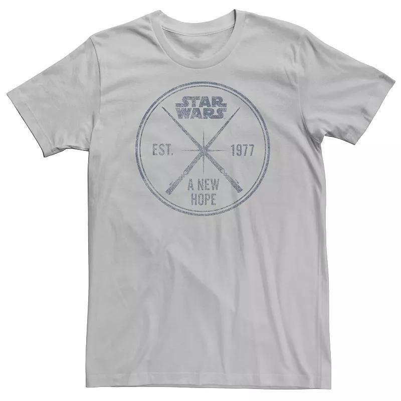 Mens Star Wars A New Hope Est. 1977 Vintage Craft Graphic Tee Product Image