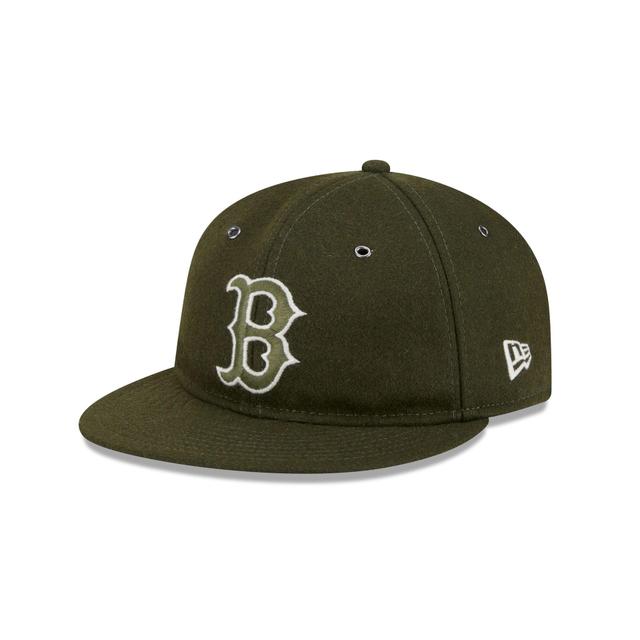 Houston Astros New Olive Wool Retro Crown 59FIFTY Fitted Hat Male Product Image