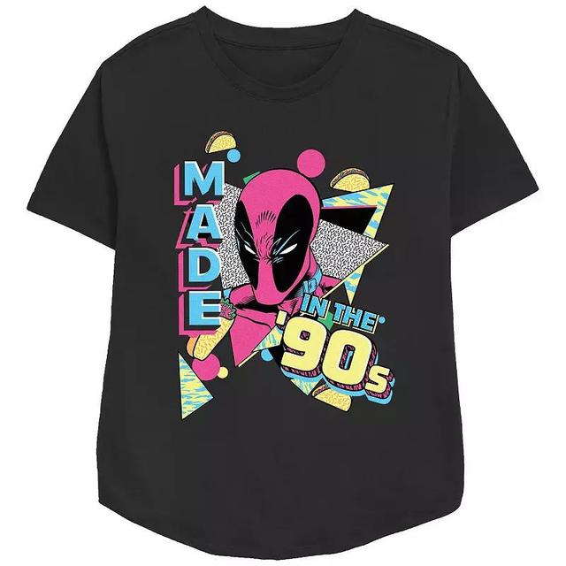 Womens Marvel Deadpool Made In The 90s Graphic Tee Product Image