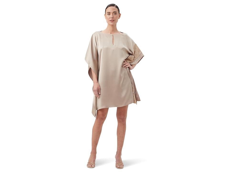 Womens Renna Cape Keyhole Dress Product Image