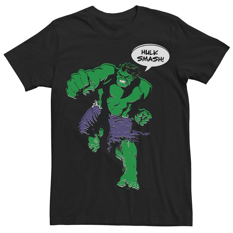 Mens Marvel Retro The Incredible Hulk Vintage Smash Graphic Tee Product Image