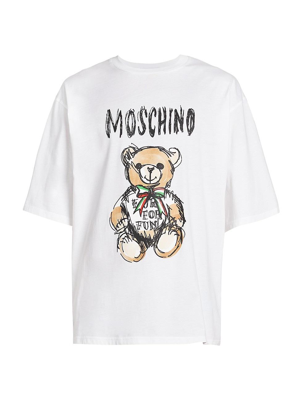 Mens Teddy Bear Logo T-Shirt Product Image