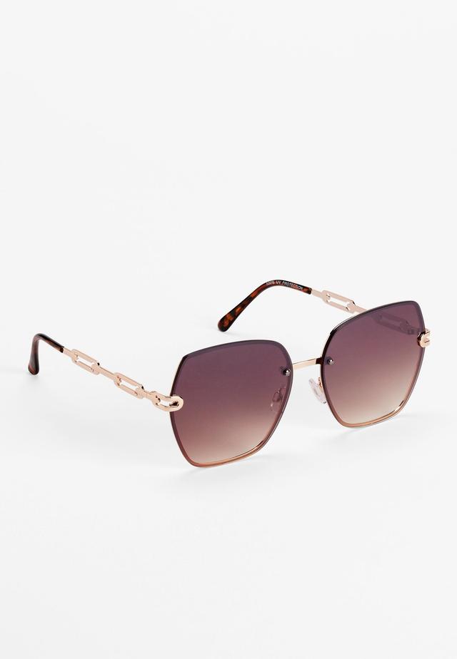 Oversized Square Ombre Sunglasses Product Image