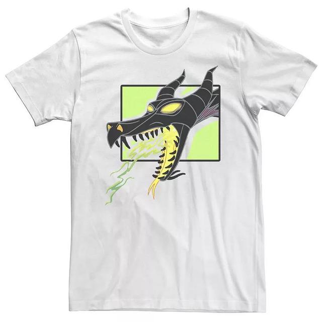 Disneys Sleeping Beauty Maleficent Big & Tall Fire Breathing Dragon Portrait Tee, Mens Product Image