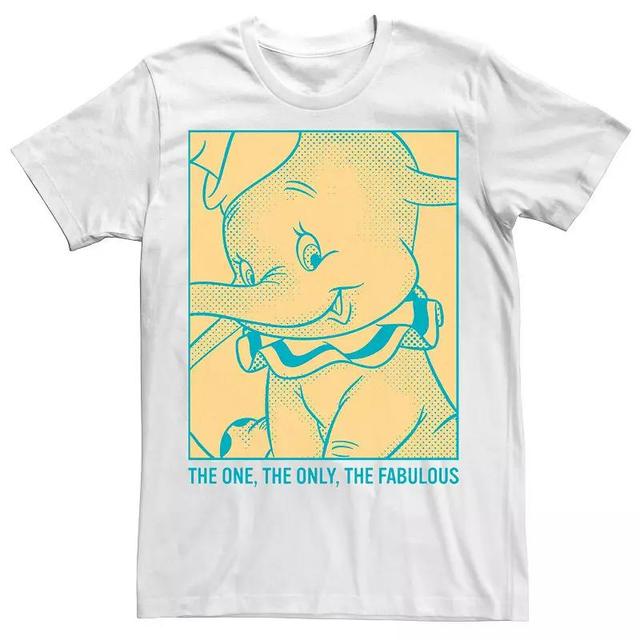 Disneys Dumbo The One The Only The Fabulous Retro Poster Mens Tee Product Image