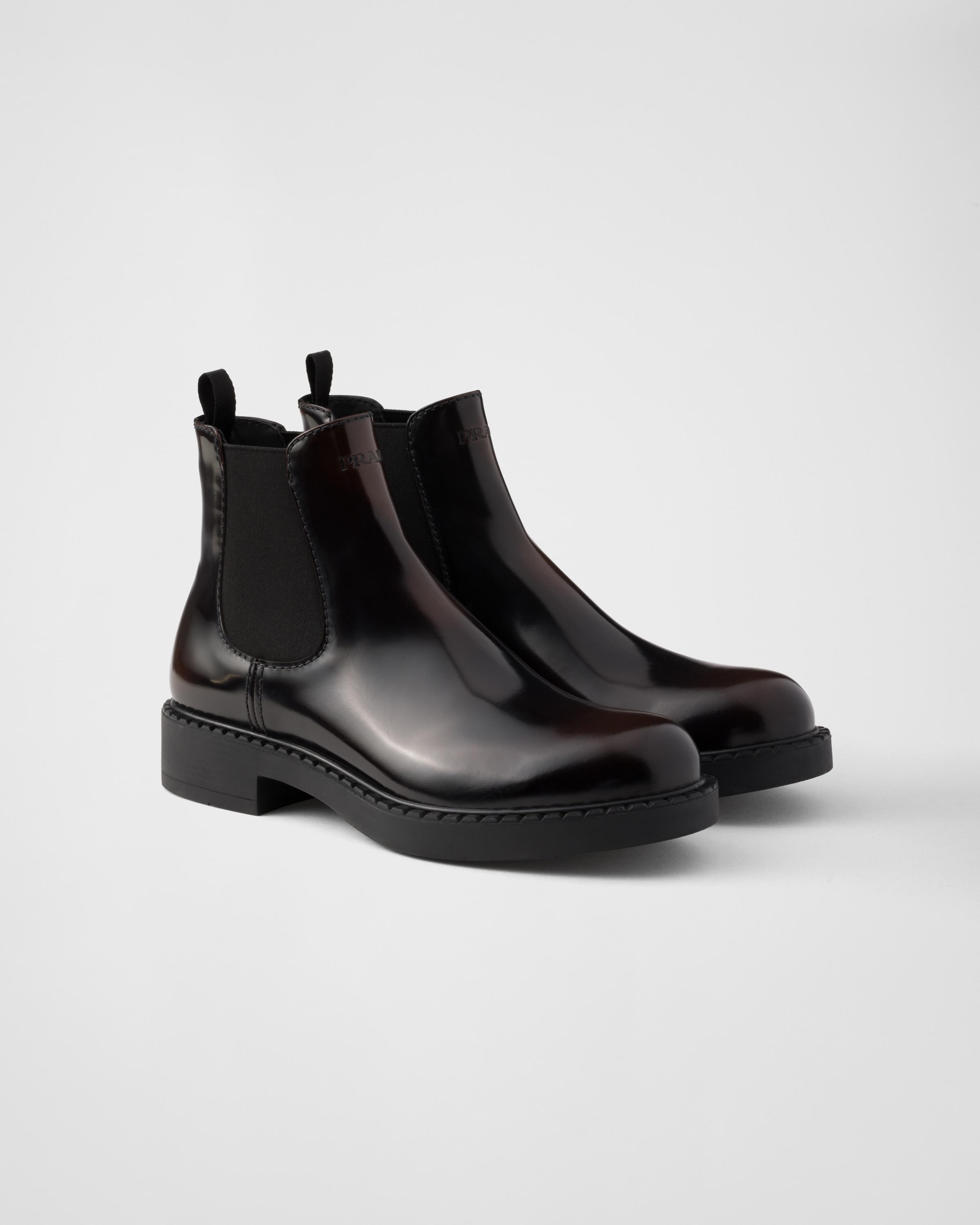 Brushed leather Chelsea boots product image