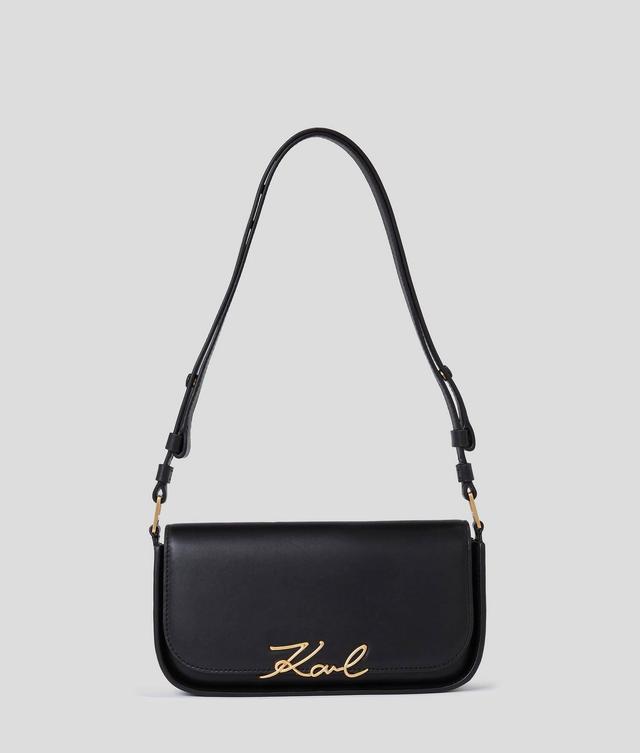 K/SIGNATURE TWO-WAY CROSSBODY BAG Product Image