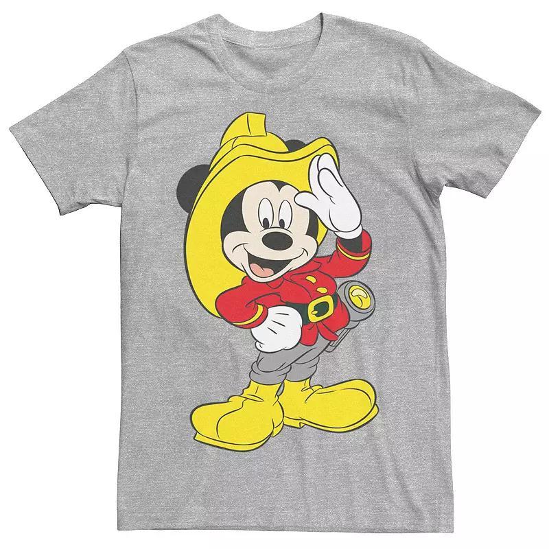 Mens Disney Mickey Mouse Firefighter Outfit Tee Product Image