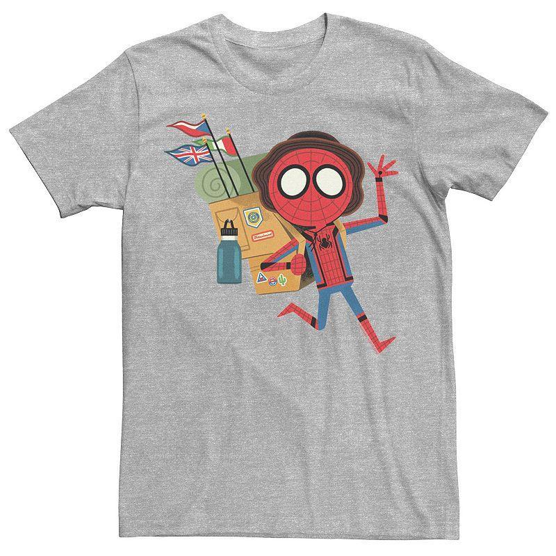 Mens Marvel Spider-Man Far From Home Vacation Portrait Graphic Tee Product Image