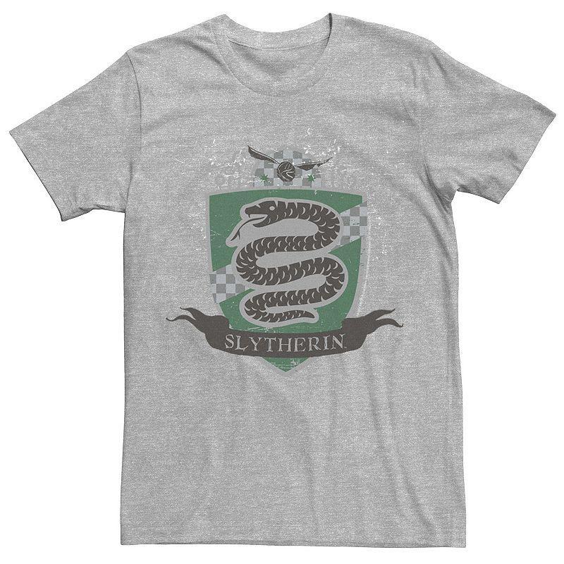 Mens Harry Potter Slytherin Quidditch Shield Tee Product Image