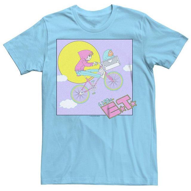 Mens E.T. The Extra-Terrestrial Anime Style Graphic Tee Product Image