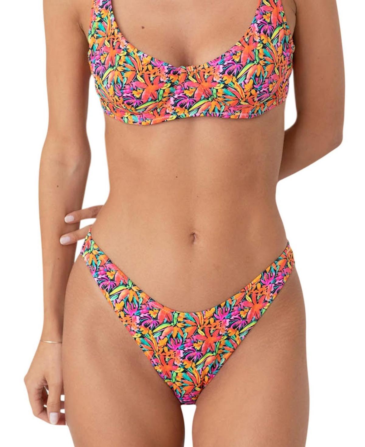 Bright Swimwear Women's Capri High Cut Bikini bottom Product Image