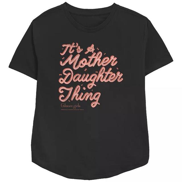 Womens Gilmore Girls Its A Mother Daughter Thing Relaxed Fit Graphic Tee Product Image