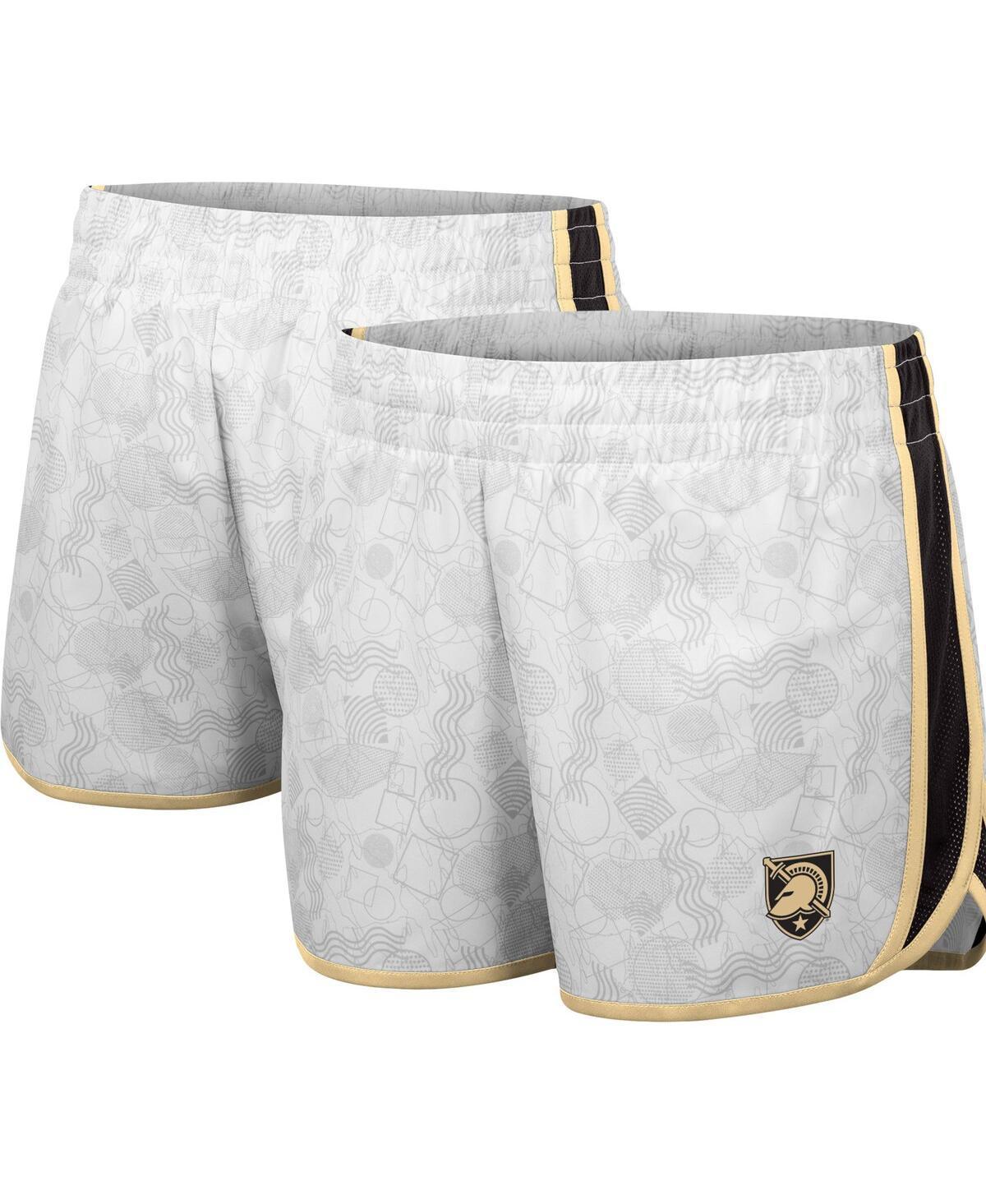 Womens Colosseum /Black Army Black Knights The Plastics Geo Print Shorts product image