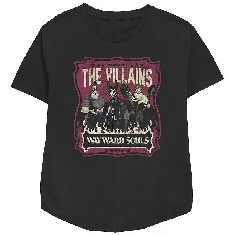 Disney Villains Womens Wayward Souls Graphic Tee Product Image