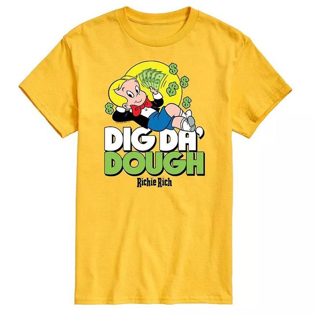 Mens Richie Rich Dig Da Dough Graphic Tee Product Image